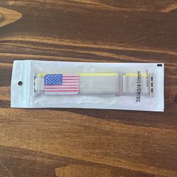 American Flag Apple Watch Band 38/40/41 mm