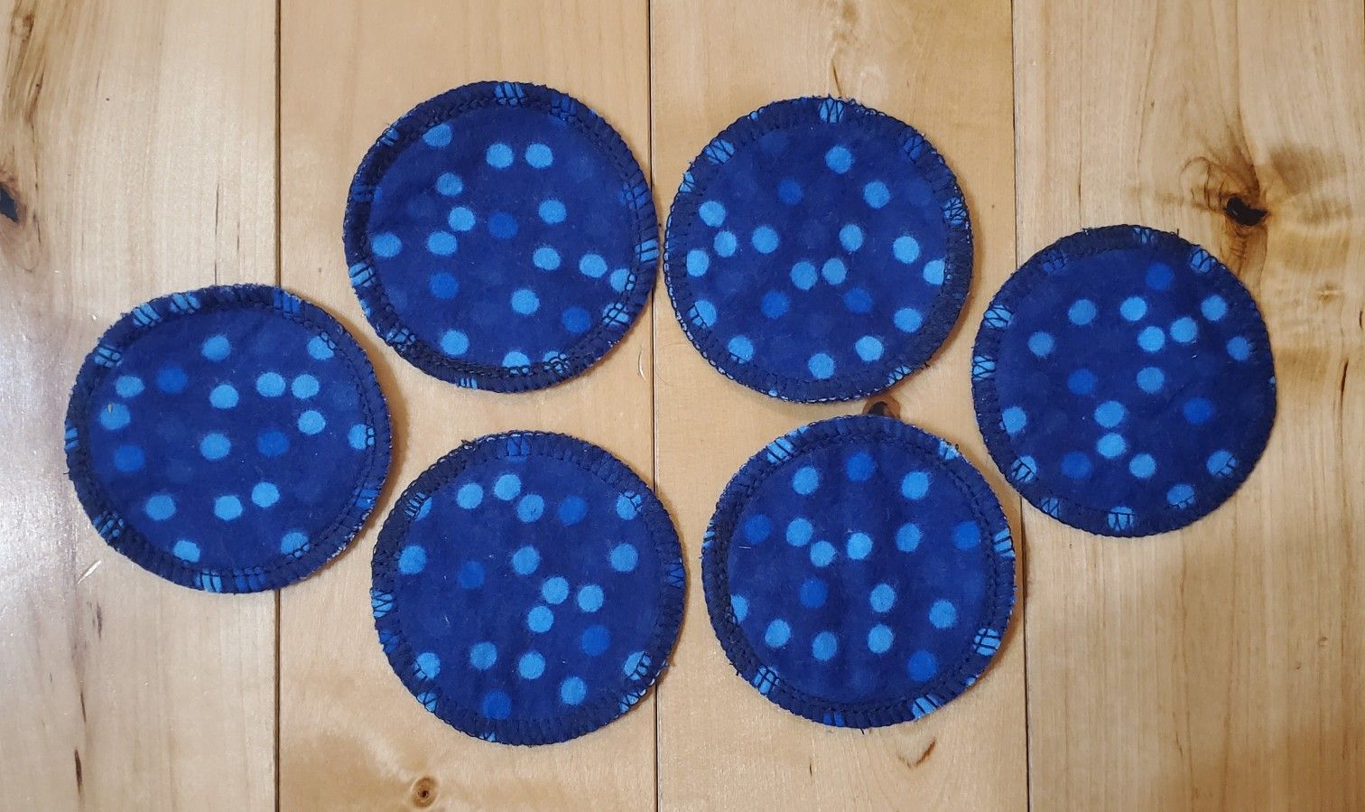 NEW Washable/Reusable Eye Make Up Remover Pads (Qty. 6)