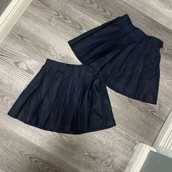 French Toast Pleated Skirt