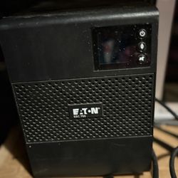 Eaton 5SC 750 Uninterruptible Power Supply (UPS) Capacity: Rated at 750 VA / 525 W. 