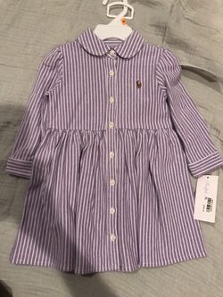 Toddler Ralph Lauren Dress Size 12 months
