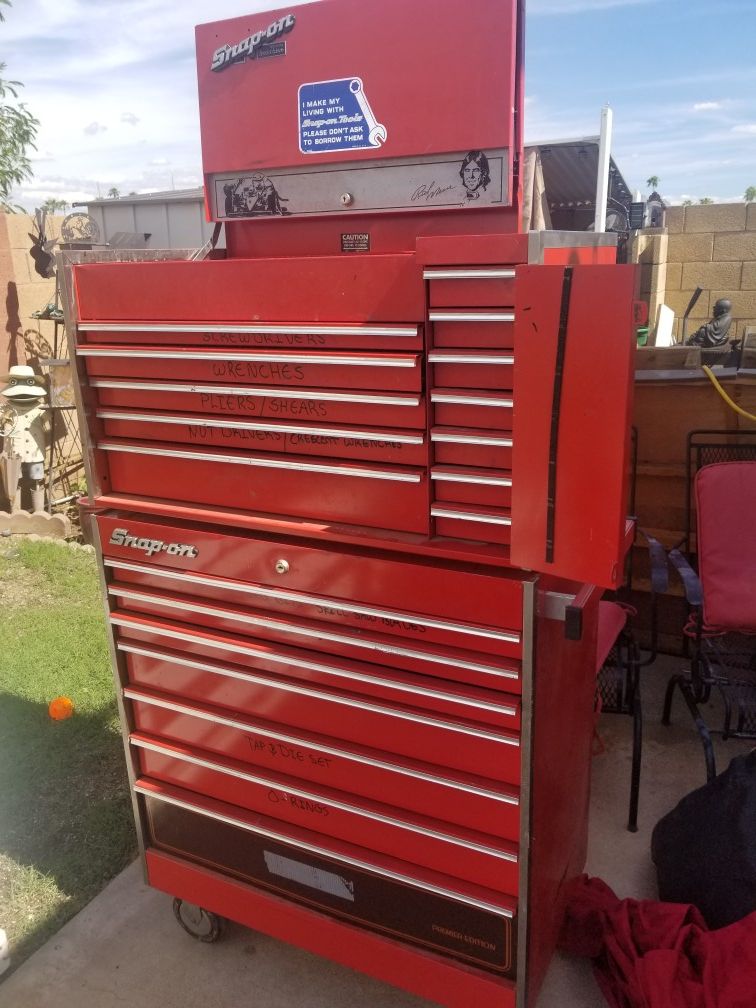 Snap-on tool box Rick Mears Limited Edition