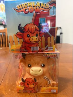Highland cow squishy