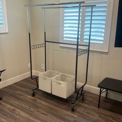 Clothes Rack - Rolling