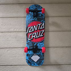 SANTA CRUZ SKATEBOARD SCREAMING HARD STREET CRUISER