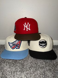 MLB New Era Fitted Hats Lot of 3