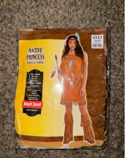 Native Princess Halloween Costume Adult Small