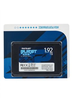 Patriot Burst Elite 1.92TB Internal SSD - SATA 3 2.5" - Solid State Drive