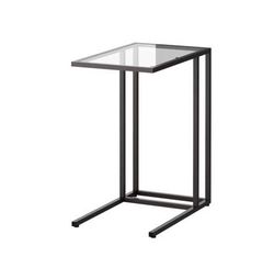 IKEA Glass Side Table / Laptop Stand - MUST SELL BY JULY 30!