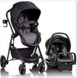 Evenflo Pivot Stroller w/ car seat