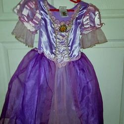 Disney Rapunzel Dress Size 3/4