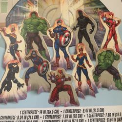 Avenger Table Decorations