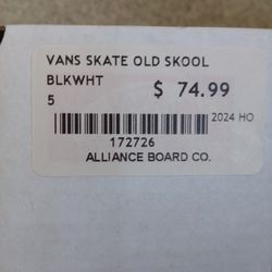 Black And White Vans 