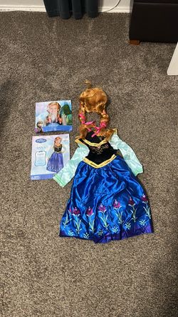 Anna costume toddler 3-4