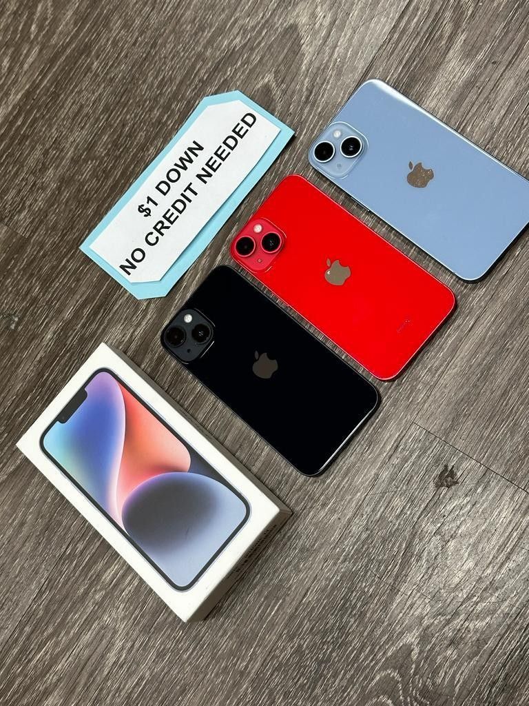 🚀 Apple iPhone 14 6.1" – Unlocked & Affordable! Start with $5 Down! 💥