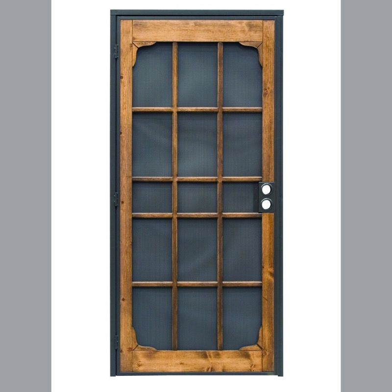 Prime-Line Products 3809BZ3068-I-WF Woodguard Steel Security Door,