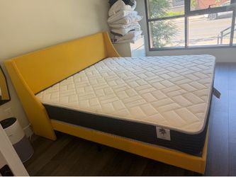 King size Platform bed - Cool Tex Mattress