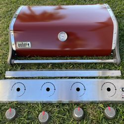 Weber Genesis II 4 Burner ****Hood and and Parts****