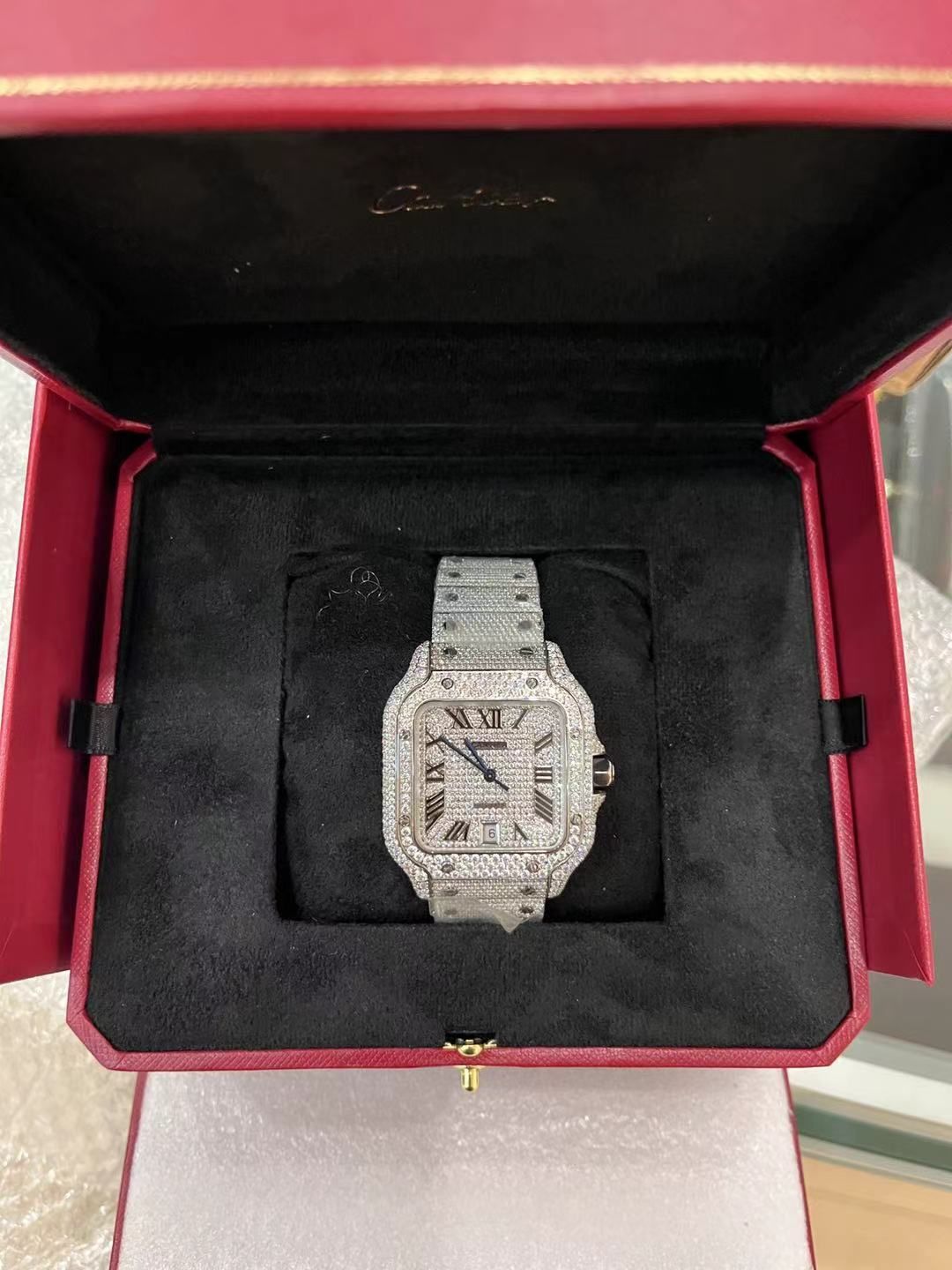 1:1 HIGH QUALITY VVS MOISSANITE WATCH