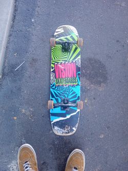 Vintage Vision "Double Vision" Skateboard 