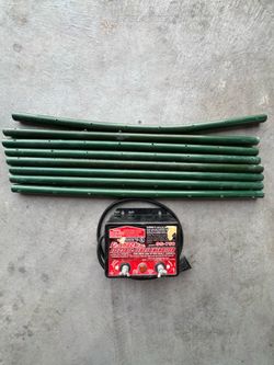 Electric dog/critter fence