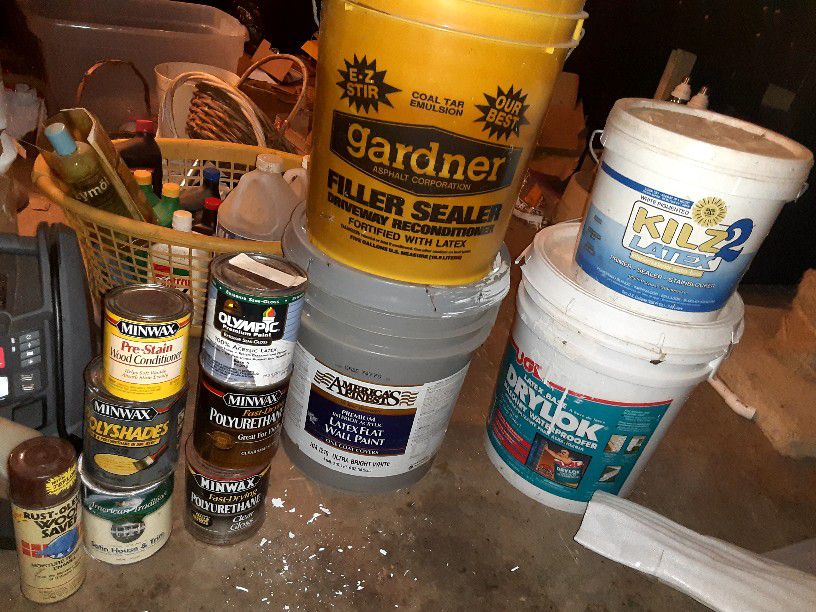 FREE paint, Stain, Latex Etc.