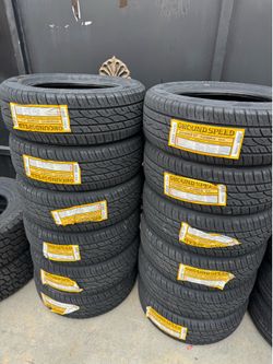 215/60r16 Ground speed tires nuevas con 50,000 millas de garantía las 4