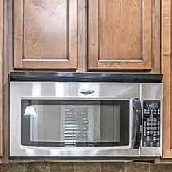 MICROWAVE , OVER THE RANGE