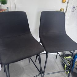 Bar stools With Backrest And Footrest