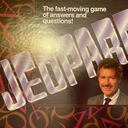 Jeopardy game