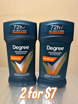 Degree Deodorant.