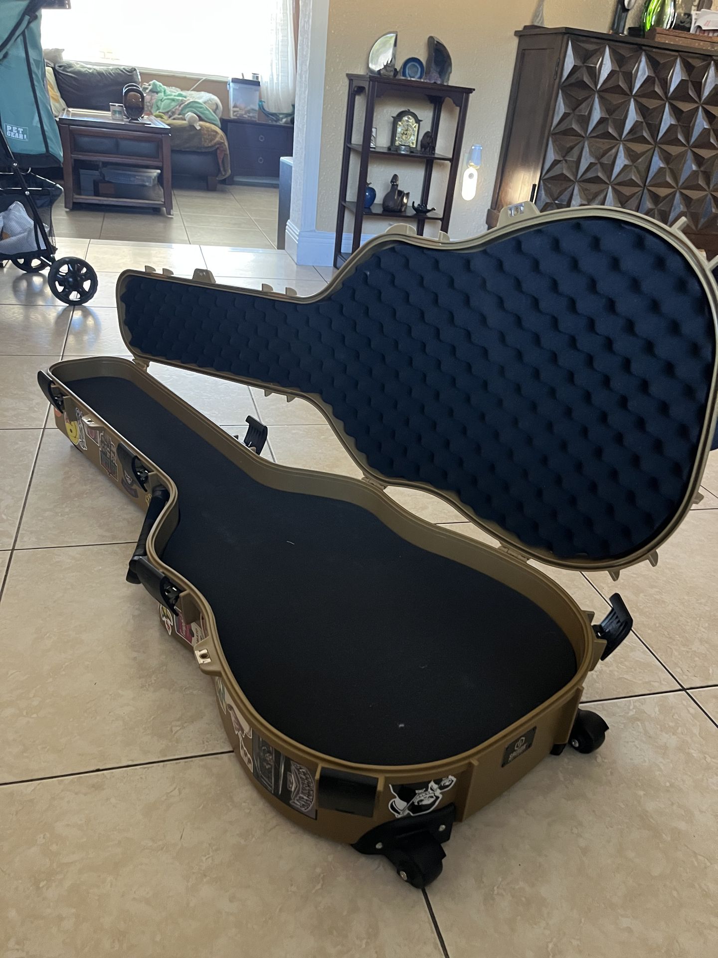 Savior guitar case for riffle …