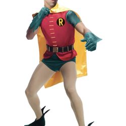 HALLOWEEN COSTUME ROBIN COSTUME adult XL in eagle rock-firm price 