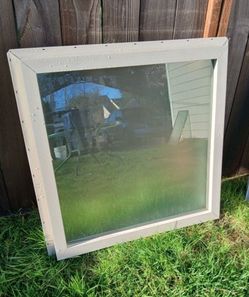 New frosted window 30" x 30"