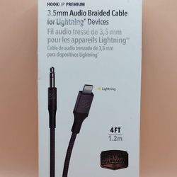 3.5mm Audio Cable For Lightning Devices 