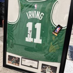 Signed Kyrie Irving Jersey