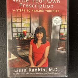 Write Your Own Prescription 6 Steps to Healing Yourself (DVD, 2 Disc, 2013) New