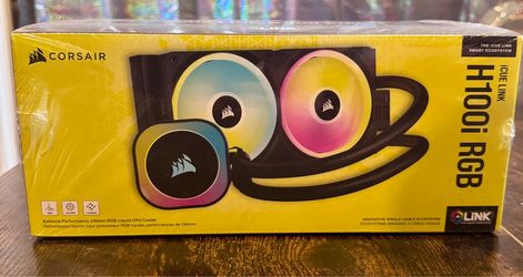 Corsair - iCue Link H100i RGB Liquid CPU cooler
