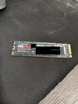 Samsung 990 pro 4tb nvme m2