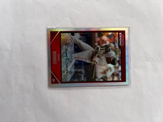 Barry Bonds Chrome Refractor GM