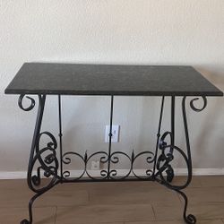 Granite Entry Table