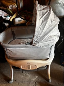 GRACO SENSE2SNOOZE BASSINET WITH CRY DETECTION