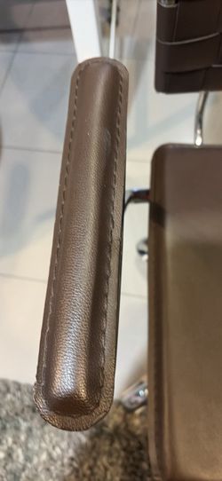 Brown Leather  office chair