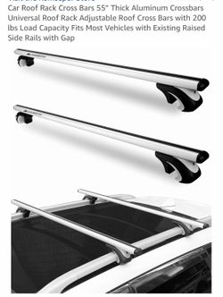 Roof rack bars- universal cross bars