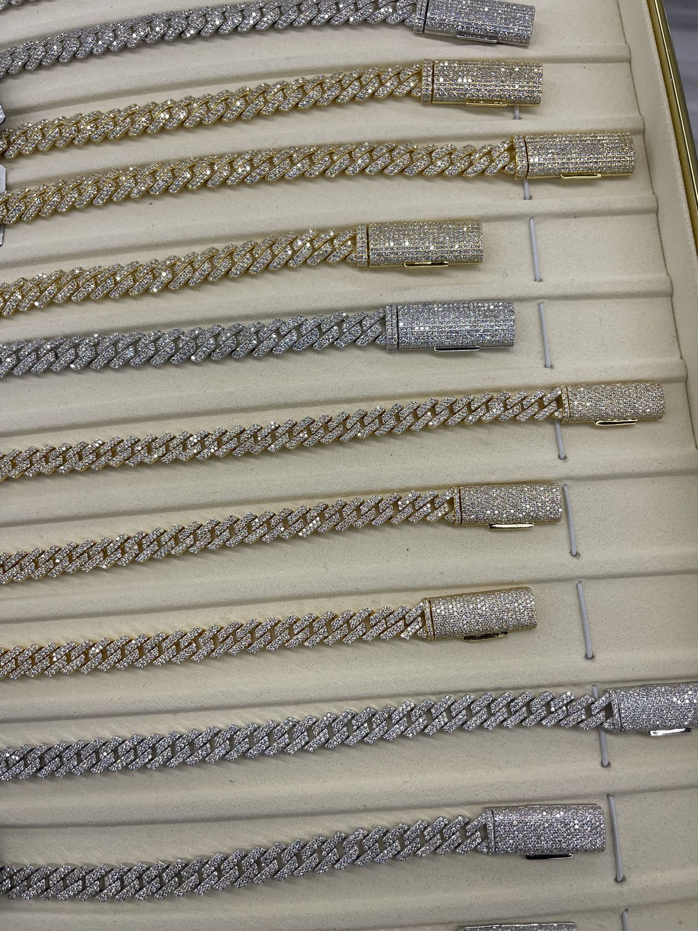Sterling silver Moissanite Bracelets $500 Each