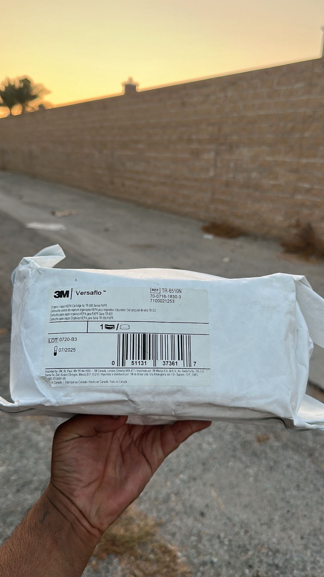 3m Versaflo Cartridge