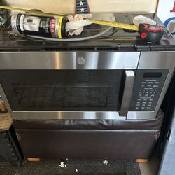 GE Stainless Steel Microwave