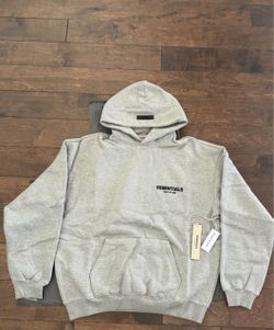 Fear of God Essentials Grey Pullover Hoodie