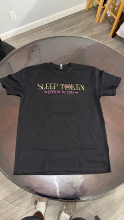 Sleep Token Even in Arcadia Tour Black Double-Sided Unisex T-Shirt Size L