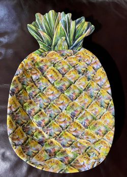 Pineapple Serving Bowl Melamine